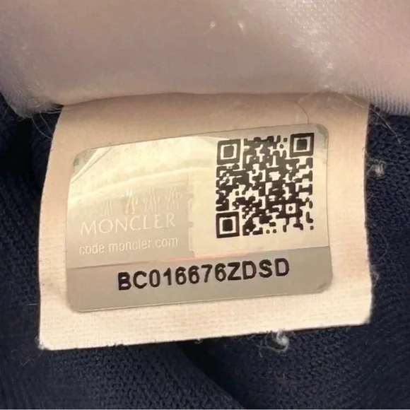 Navy Blue Moncler Crewneck Sweatshirt - Picture 6 of 9